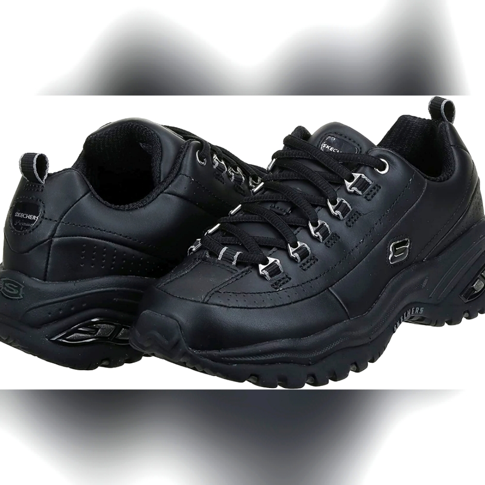 Sketcher Black 1728EW Sneakers Women Sz 9.5 Wide, NWOT
